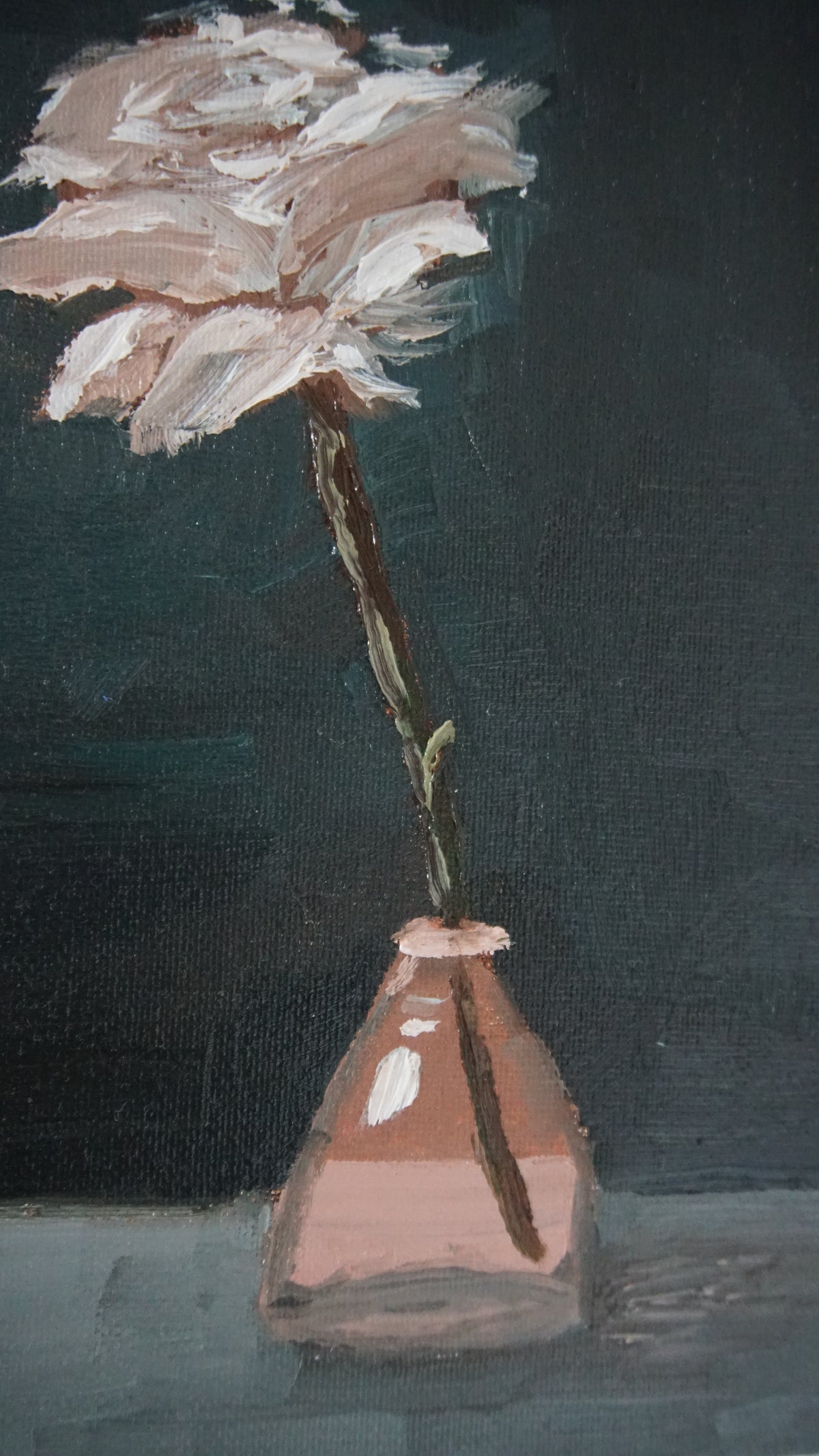 White Rose, 24x30cm (9.5x11.8 Inch) Original