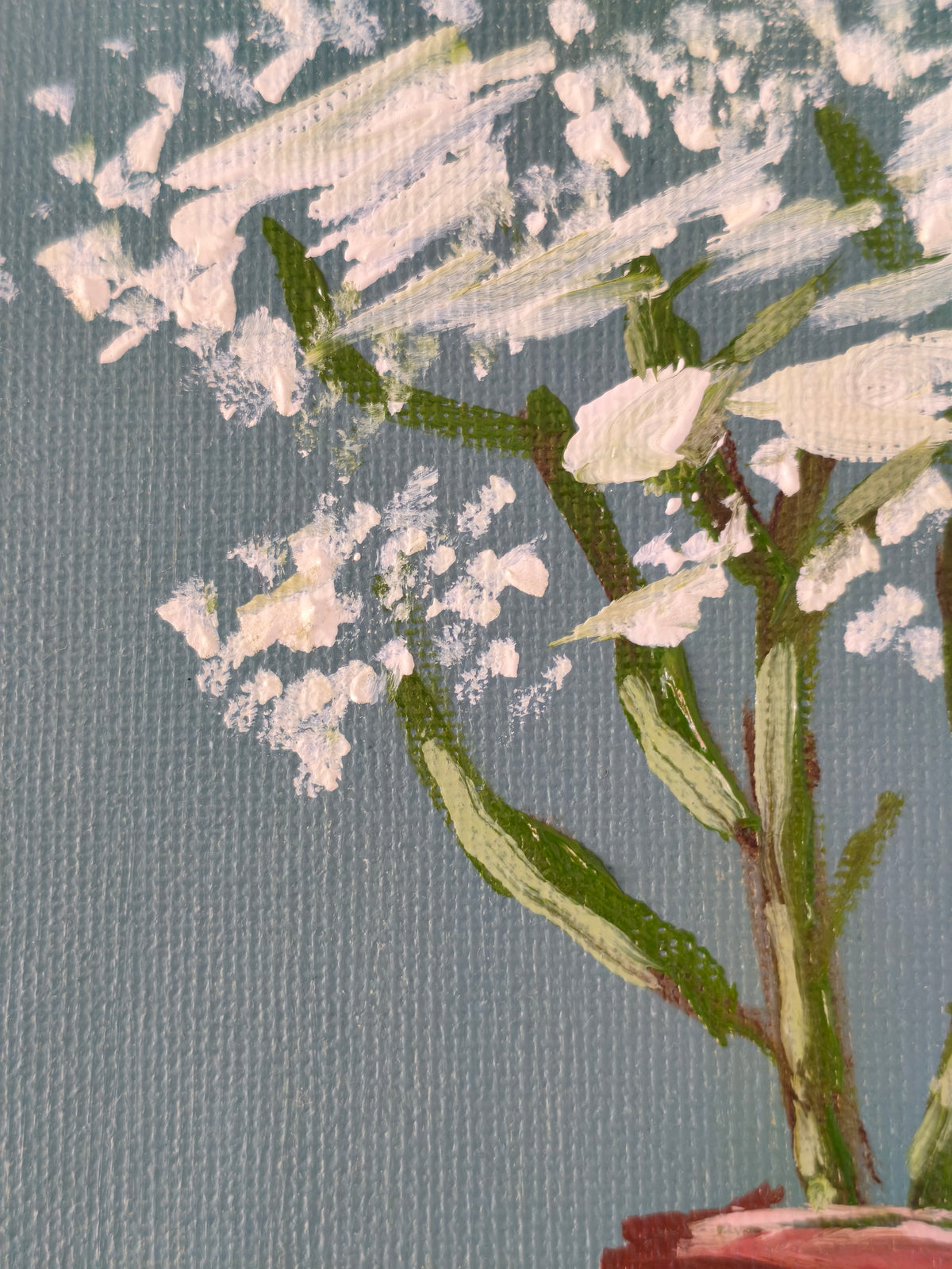Flowers in Glass, 5x7 Inch Original