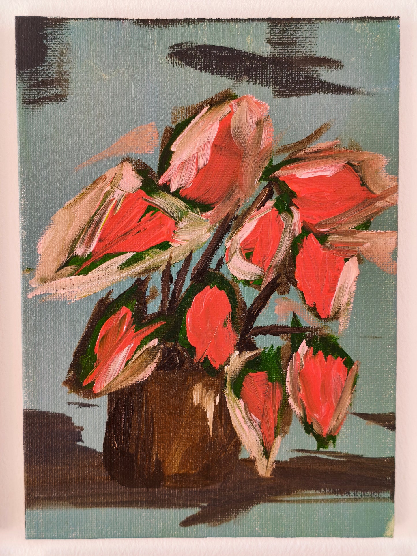 Caladium, 5x7 Inch Original