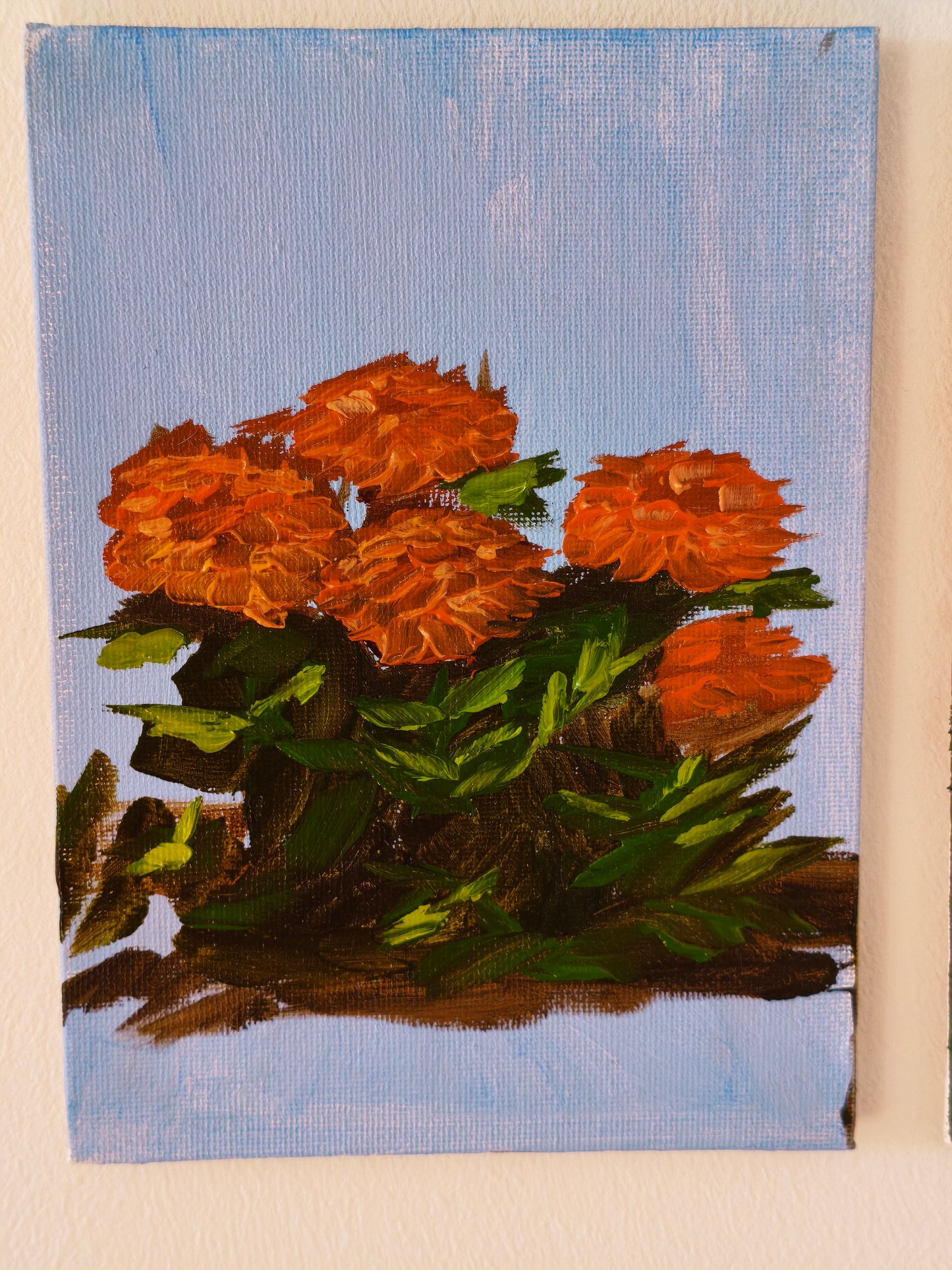 Hydrangea, 5x7 Inch Original