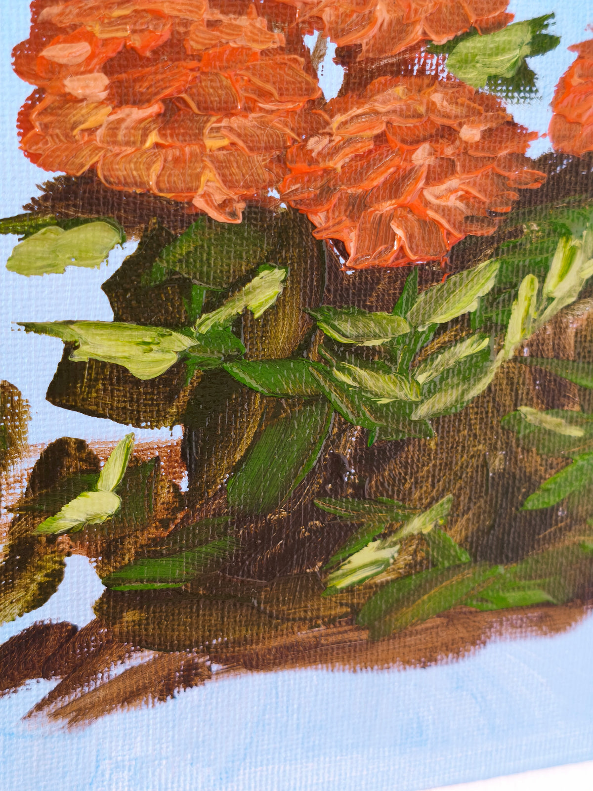 Hydrangea, 5x7 Inch Original